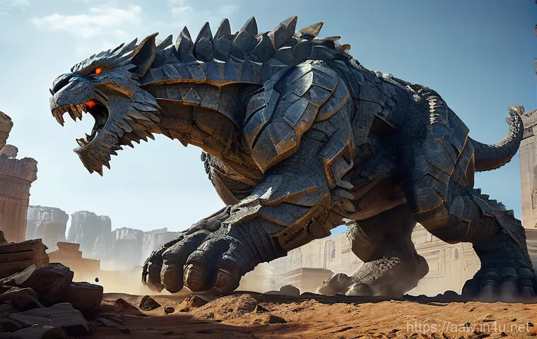 아키에이지 레이드 공략법 - **Prompt 1: Coordinated Assault on an Ancient Colossus**