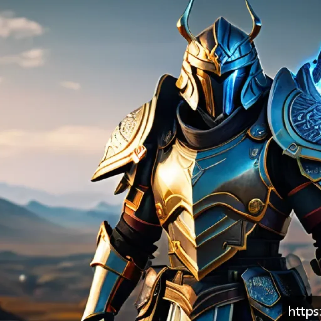 아키에이지 전투력 증가 방법 - A detailed fantasy RPG character screen showcasing a warrior equipped with high-tier armor glowing w...